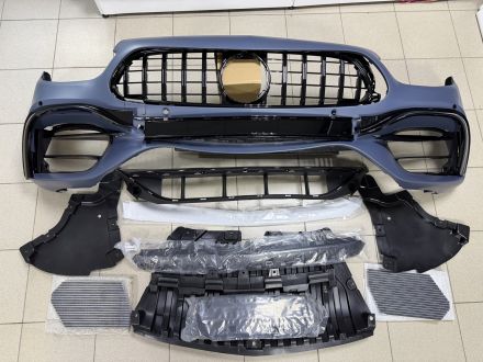 Бампер передний AMG 63 на Mercedes W213 рестайлинг в сборе A2138851605   A2138851605 9999   A21388516059999